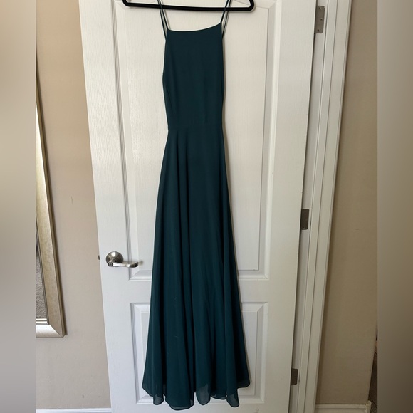 Lulu’s Mythical Kind of Love Dark Green Maxi Dress - Picture 5 of 9